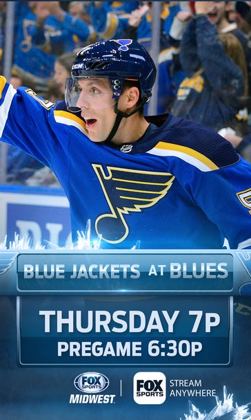 Blues return home hoping to get back on track against Blue Jackets